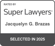 Rated by Super Lawyers | Jacquelyn G. Brazas | Selected in 2025
