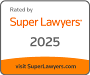 Rated by Super Lawyers | 2025 | visit SuperLawyers.com